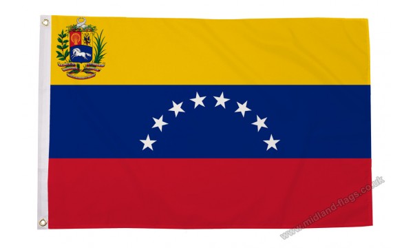 Venezuela (Crest) Flag